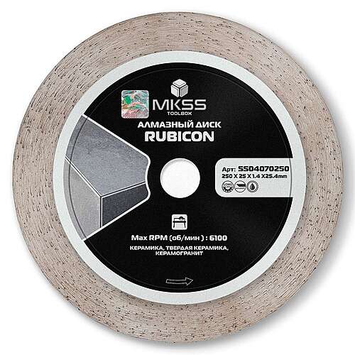 250х1,4х25х25,4 RUBICON